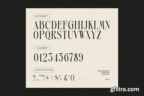 Magista Modern Elegant Vintage Serif Font Typeface LEU37PS