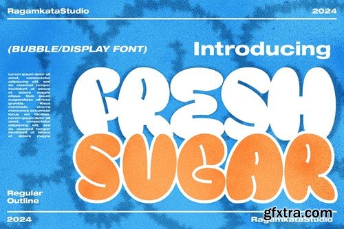 Fresh Sugar - Classic Bubble Font VUUTHHY