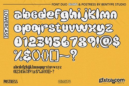 Sulcats - Bubble Font Duo VTJNXNA