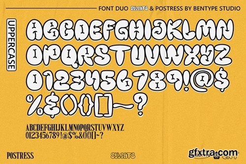 Sulcats - Bubble Font Duo VTJNXNA