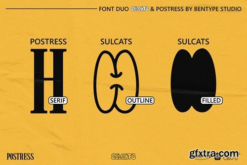 Sulcats - Bubble Font Duo VTJNXNA