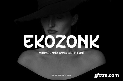 Ekozonk - Minimal & Modern Font C5TVXFD