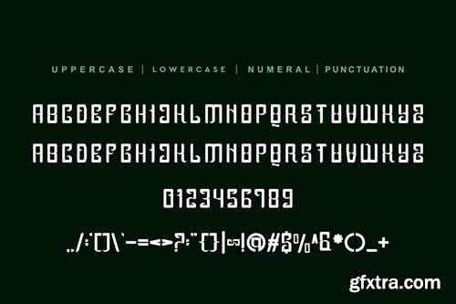 Qujonge - Artdeco Font HF5HVM7