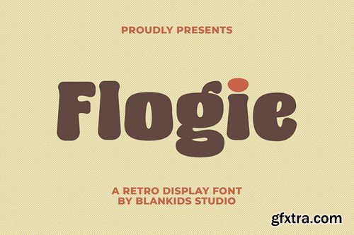 Flogie a Retro Display Font VGBDNTA