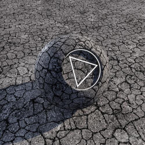 Cracked asphalt | Seamless | PBR