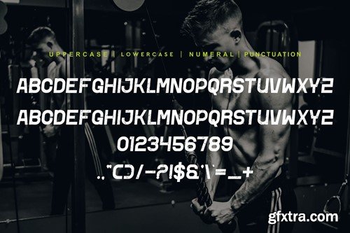 Nothice - Gym & Sport Font 977WMWP