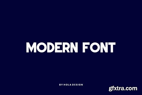 Gannihed - Modern Sans Serif Font 2WWHPDM