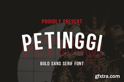 Petinggi | Bold Sans Serif Font 2KSQGKV