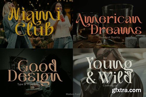 Mattvin Display Font 5KRFWUJ