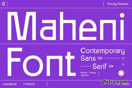 Maheni – Contemporary Sans DAL22GJ