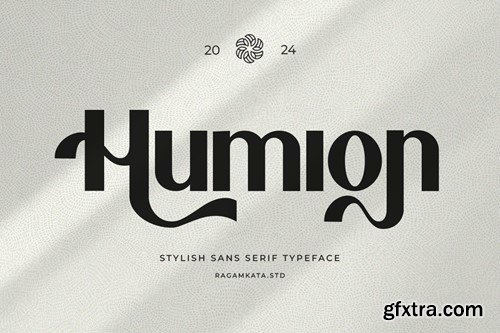 Humion - Stylish Sans Serif Typeface HVXCW2E