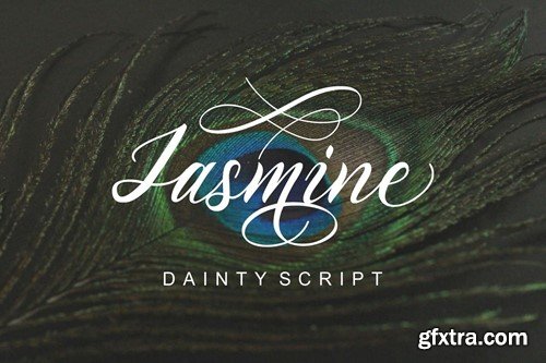 Jasmin - Dainty Caligraphy Font 8UEHRE5