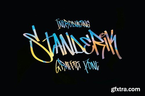 Standerik - Graffiti Font MFR2V5H