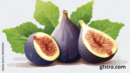 Fresh Ripe Figs 6xAI