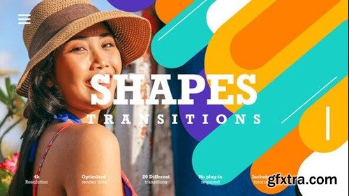 Videohive Shapes Transitions 52420365