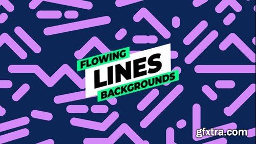 Videohive Lines Backgrounds 52420323