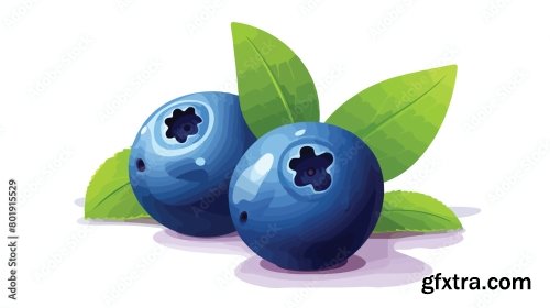 Fresh Ripe Blueberry 6xAI