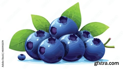 Fresh Ripe Blueberry 6xAI