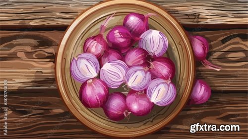 Fresh Raw Onion 6xAI