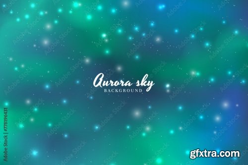 Galaxy Sky Banner Background 6xAI