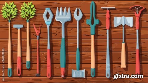 Gardening Tools 6xAI