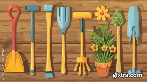 Gardening Tools 6xAI