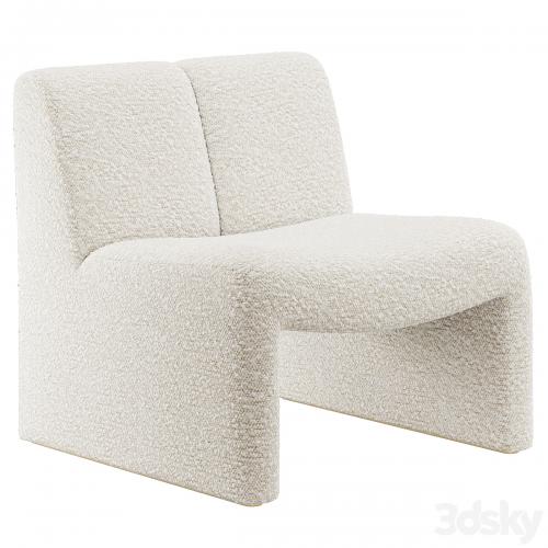 Macintosh armchair in boucle by Eichholtz