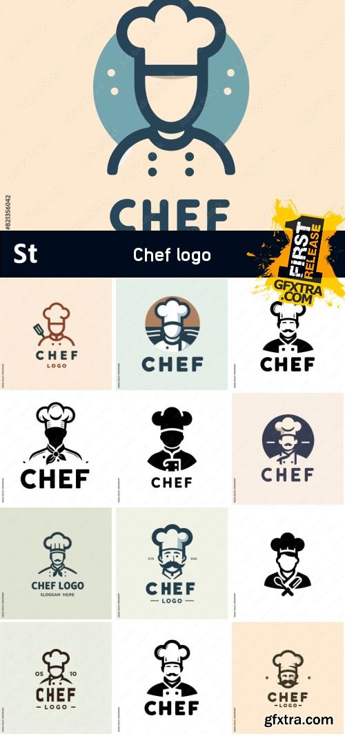 Amazing Vector, Chef logo 127xAI