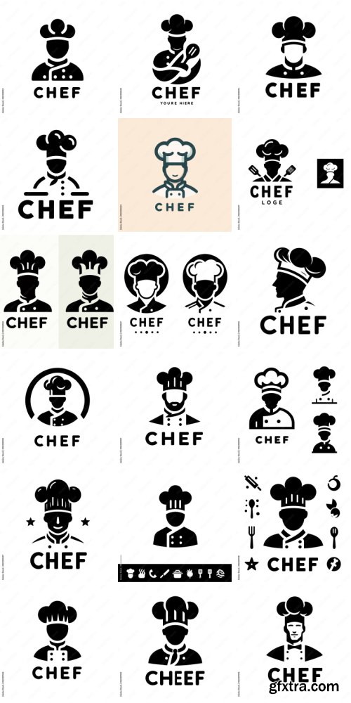 Amazing Vector, Chef logo 127xAI