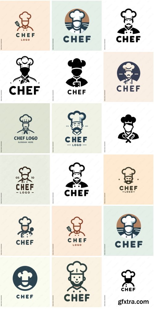 Amazing Vector, Chef logo 127xAI