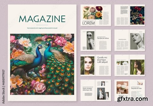 Magazine Layout Collections #1 10xIND