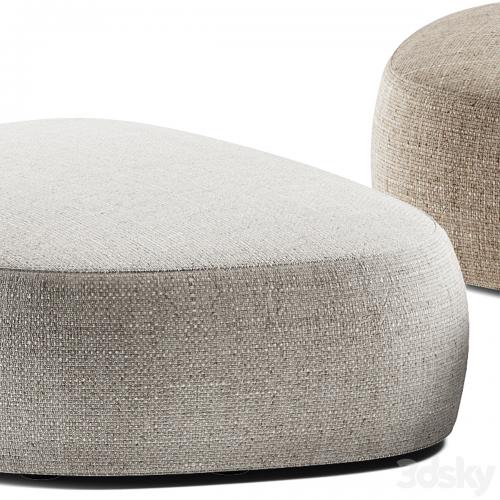 Flou PIERRE Garden Poufs