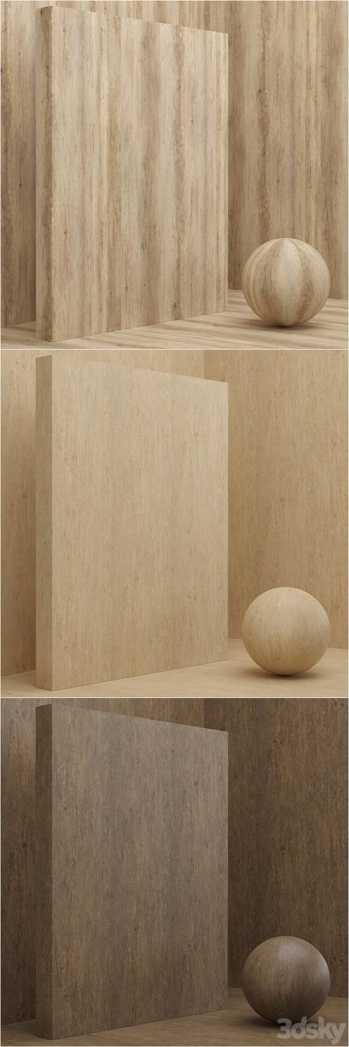 Material wood / cork (seamless) - set 12