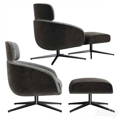 Minotti russell armchair