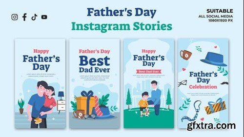 Videohive Father's Day Instagram Stories 52448676