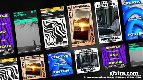 Videohive Modern Posters 52440918