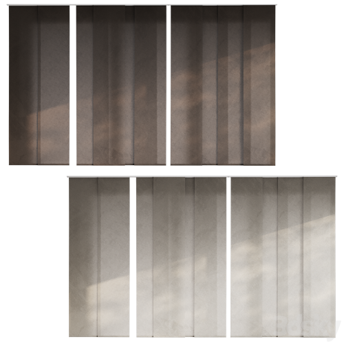 Panel Japanese curtains