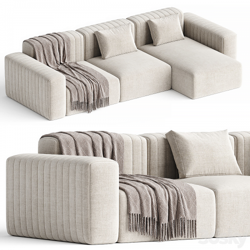 RIF | Sofa with chaise longue By NORR11