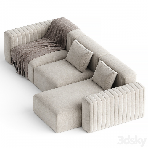 RIF | Sofa with chaise longue By NORR11