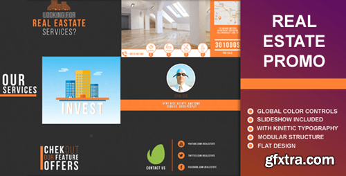 Videohive Real Estate Flat Promo 15762246