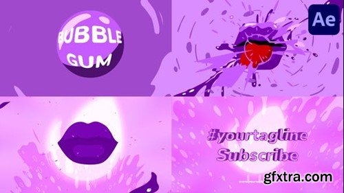 Videohive Bubble Gum Logo for After Effects 52426705