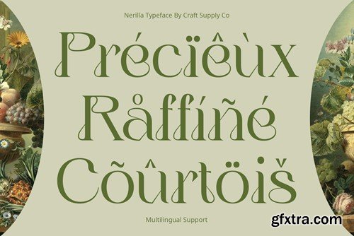 Nerilla – Art Nouveau Font 7LVKYG6