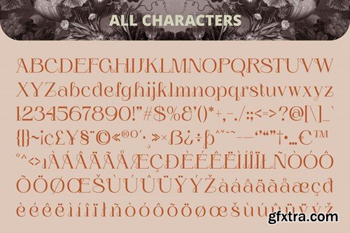 Nerilla – Art Nouveau Font 7LVKYG6