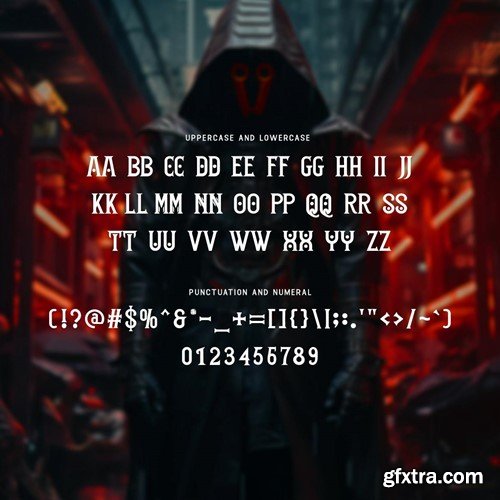 Megatron - Modern Serif Film Font TWSZWYC