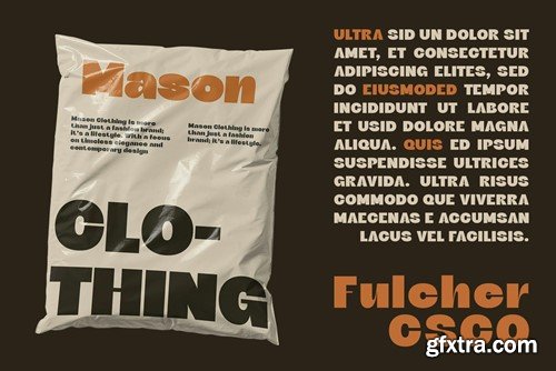 Fulcher – Bold Sans Serif UFKELQ2