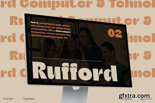 Fulcher – Bold Sans Serif UFKELQ2