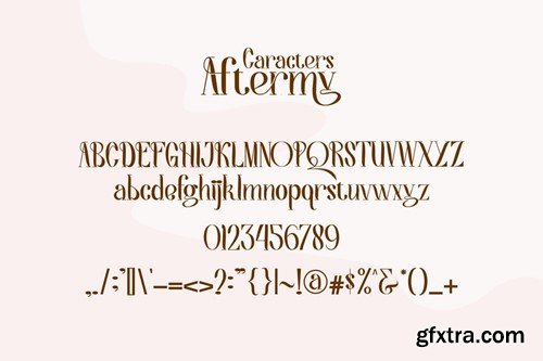 Aftermy Font 35D95GU