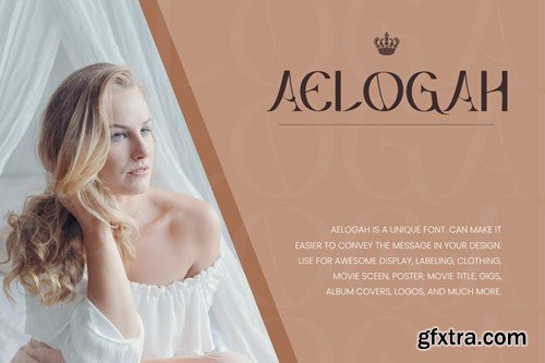 Aelogah - Modern Beauty Font MF4M8MN