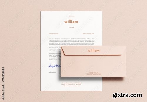 Corporate Stationary Minimal Mockup Template 1 12xPSD