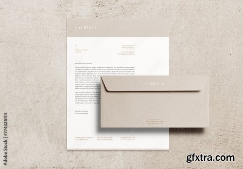 Corporate Stationary Minimal Mockup Template 1 12xPSD